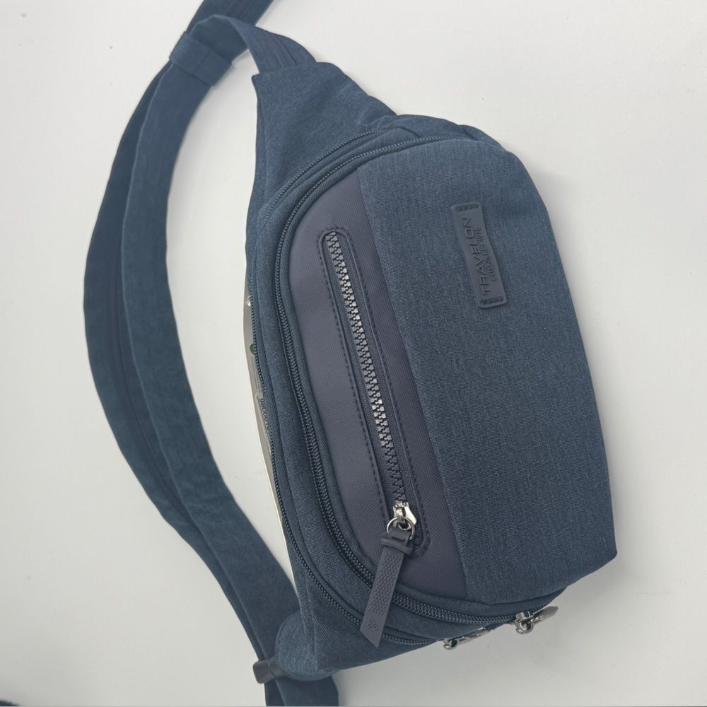 Travelon Anti-Theft Metro Gray Heather Waistpack/NWT fanny pack, travel bag - Picture 11 of 12